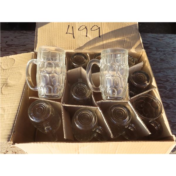 1 doz glass mugs