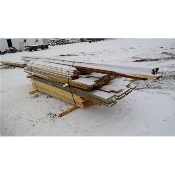 2X4, 2X6, 2X8 various lengths to 14'  some treated pieces
