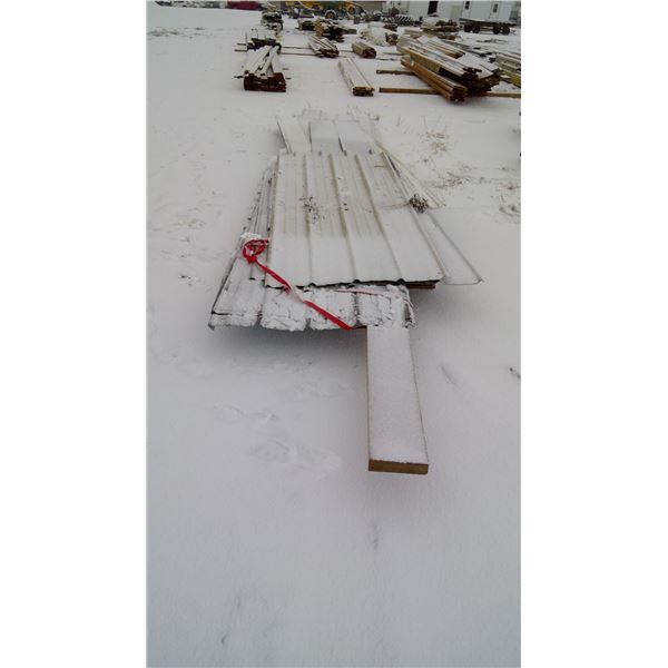 Tin siding /roofing  various colors and lengths to 20'