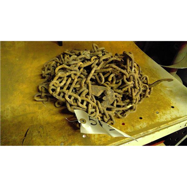 small tractor tire chains