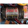 Image 2 : 2000LB Winch - 12V - With Remote and Manual - Like New