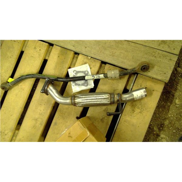 Jeep Grand Caravan parts ( cross member and pipe repair)