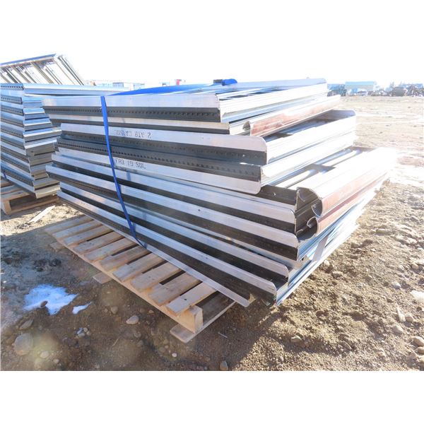 pallet of 4' stainless restaurant quality conveyor system