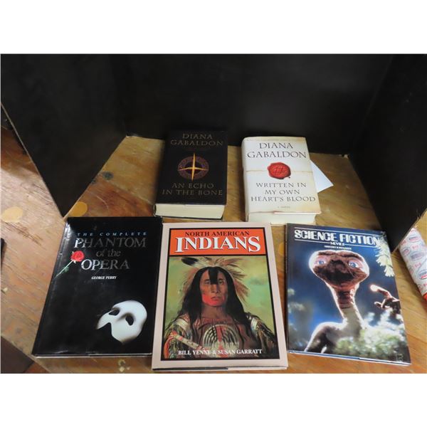 5x Books: Science Fiction Movies, Written In MY Own Hearts Blood, An Echo in the Bone, Phantom of th