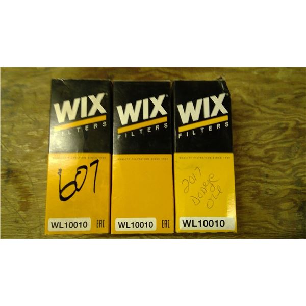 3 WIX WL10010 filters
