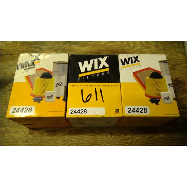 3 WIX 24428 coolant filters