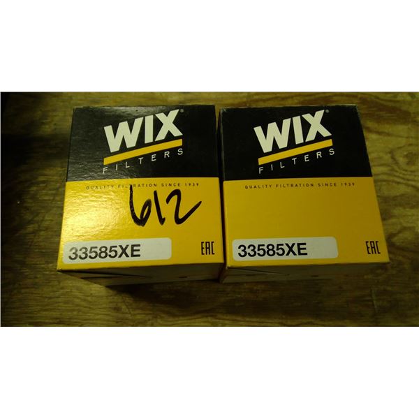 2 WIX 33585XE fuel filters