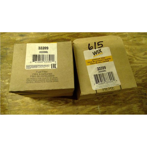 2 WIX 33399 Fuel filters