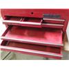 Image 4 : Red Mastercraft Tool Box - Misc Hardware Inside
