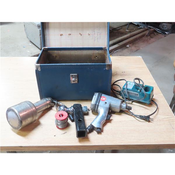 Leather Tool Kit with Assorted Tools and Hardware