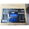 Image 2 : Tool Box Insert -  Filled with Socket Set / Torque Wrench Set / Screw Driver Set - 2 Trays