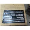 Image 1 : Toolbox Insert Filled with  Complete Mastercraft Socket Set