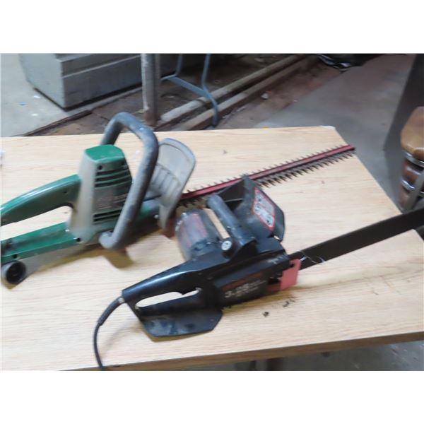 Remmington 3.25hp/16" chinsaw - 1 Weed Eater Excaliber 22" hedge trimmer
