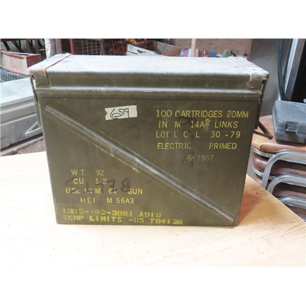 Larger Empty Ammo Box