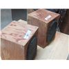 Image 2 : 2 x (6x9) Speakers in Wooden Boxes