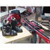 Image 1 : Complete Mens Ski Set-up - Atomic Skies / Atomic Bindings / Salomon Boots (Size 9 - Mens) / Rossigno