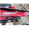 Image 2 : Complete Mens Ski Set-up - Atomic Skies / Atomic Bindings / Salomon Boots (Size 9 - Mens) / Rossigno