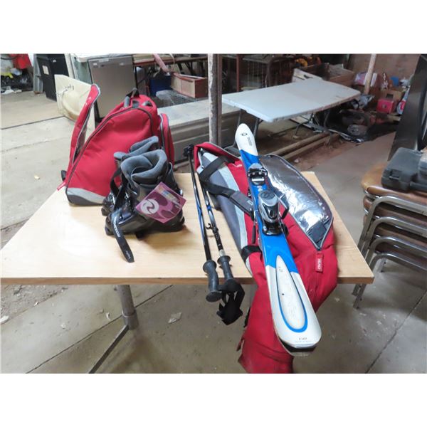 Complete Womans Ski Set-up - Rossingnol Axium 101S - 150 Skies / Tyrolia SL100 Bindings / Rossingnol