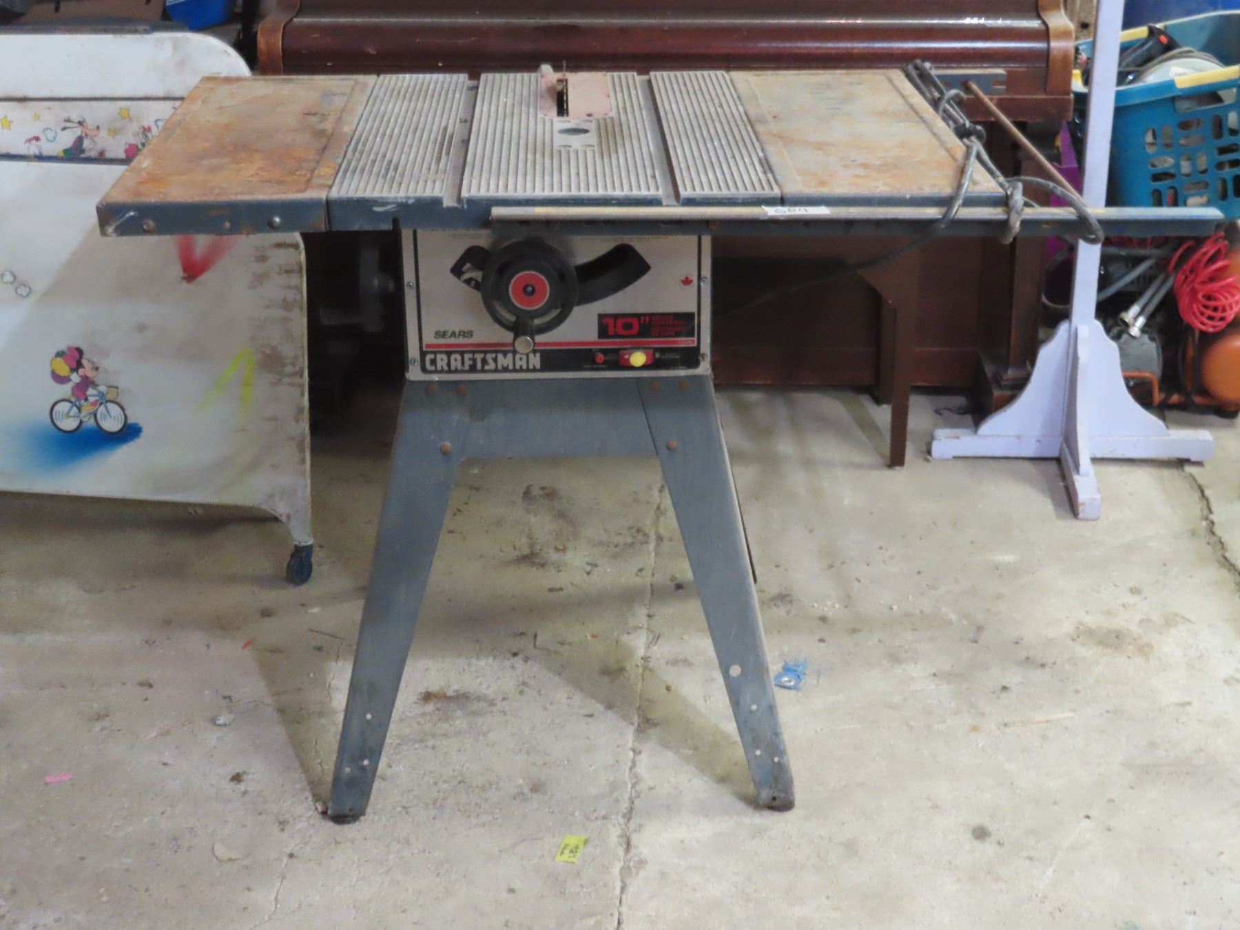 Craftsman 10" Table Saw - Schmalz Auctions