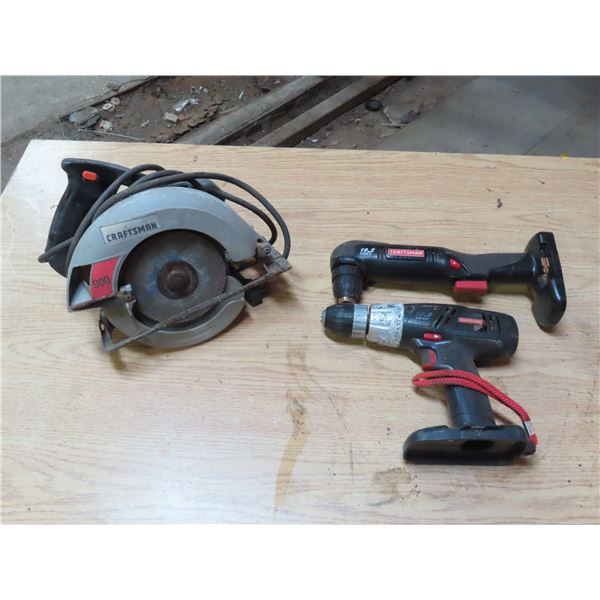 Craftsman - Skill Saw, Drill 19.2V x 2