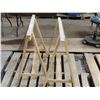 Image 2 : 2 x Wood Saw Horse