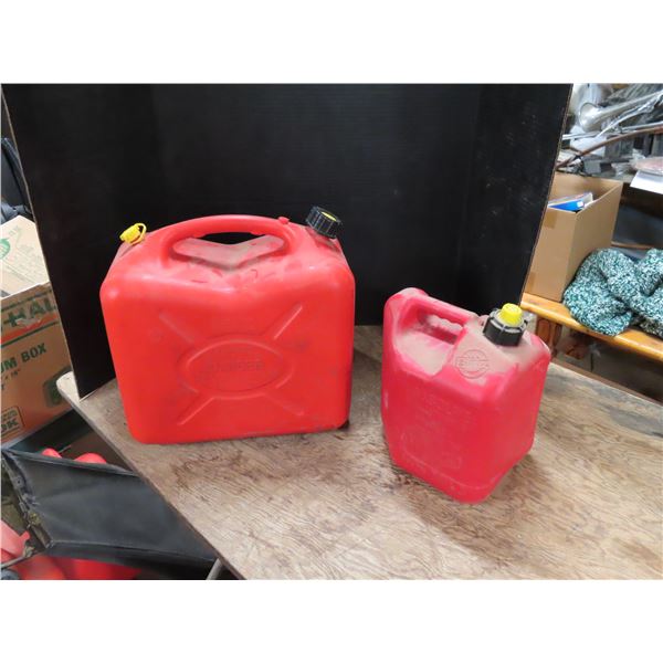 1 Medium Size & 1 Small Jerry Can