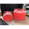 Image 1 : 1 Medium Size & 1 Small Jerry Can (small one half filled with fuel)