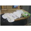 Image 3 : Box of Drop Sheets - Towels / Cover Alls / 5 Tote lids