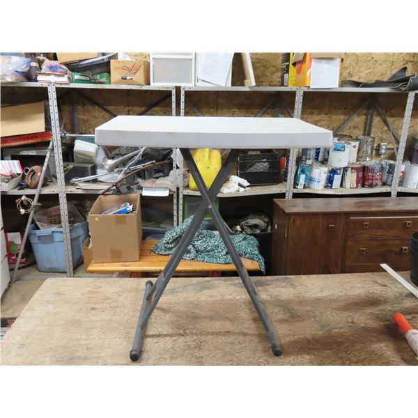 Fold Up Table - 26" x 16" x 28"