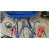 Image 1 : Various Hand Tools - Pry Bar / Hammer / Stapler