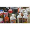 Image 3 : Box of Assorted: oils, paints, cleaners, raid