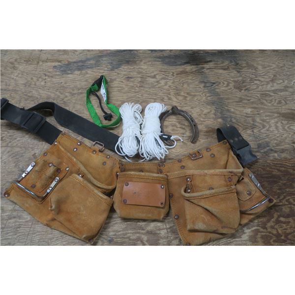 Carpenters Belt / 2 x Rolls of String / Dog Collar