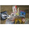 Image 4 : Various Hardware Items - A lot New in Package: Steel Strapping / Clamps/ Hooks / Cuboard Handles / S