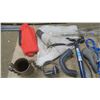 Image 3 : Sawdust Catcher / Bike Locks / Tire Pump / Bike Seat / Pillow / Curtain Road and Hardware