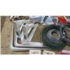 Image 4 : 2 Sets of Brackets / Various Weather Strip - New in Package / Various Rolls of Steel Line / Sawzall 