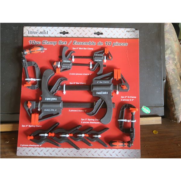 Mr Blacksmith - 10pc Clmap Set