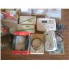 Image 5 : Basket of Misc Hardware Items - Lots of Outlet Covers and Thermostats