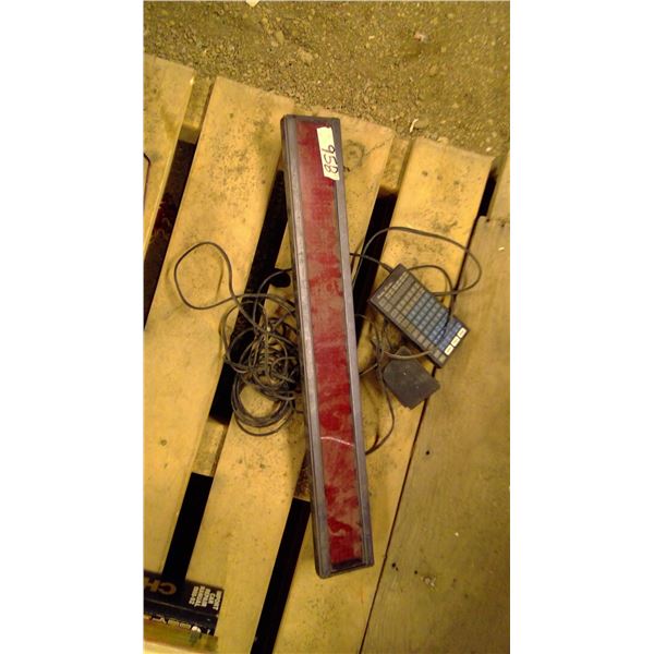 Moving message board