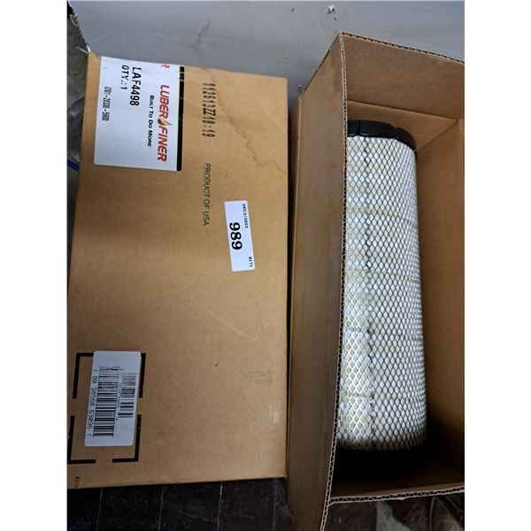 2 air luberfiner air filters laf4494