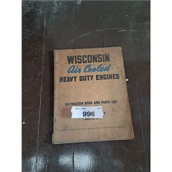 wisconsin air cooled heavy duty engine