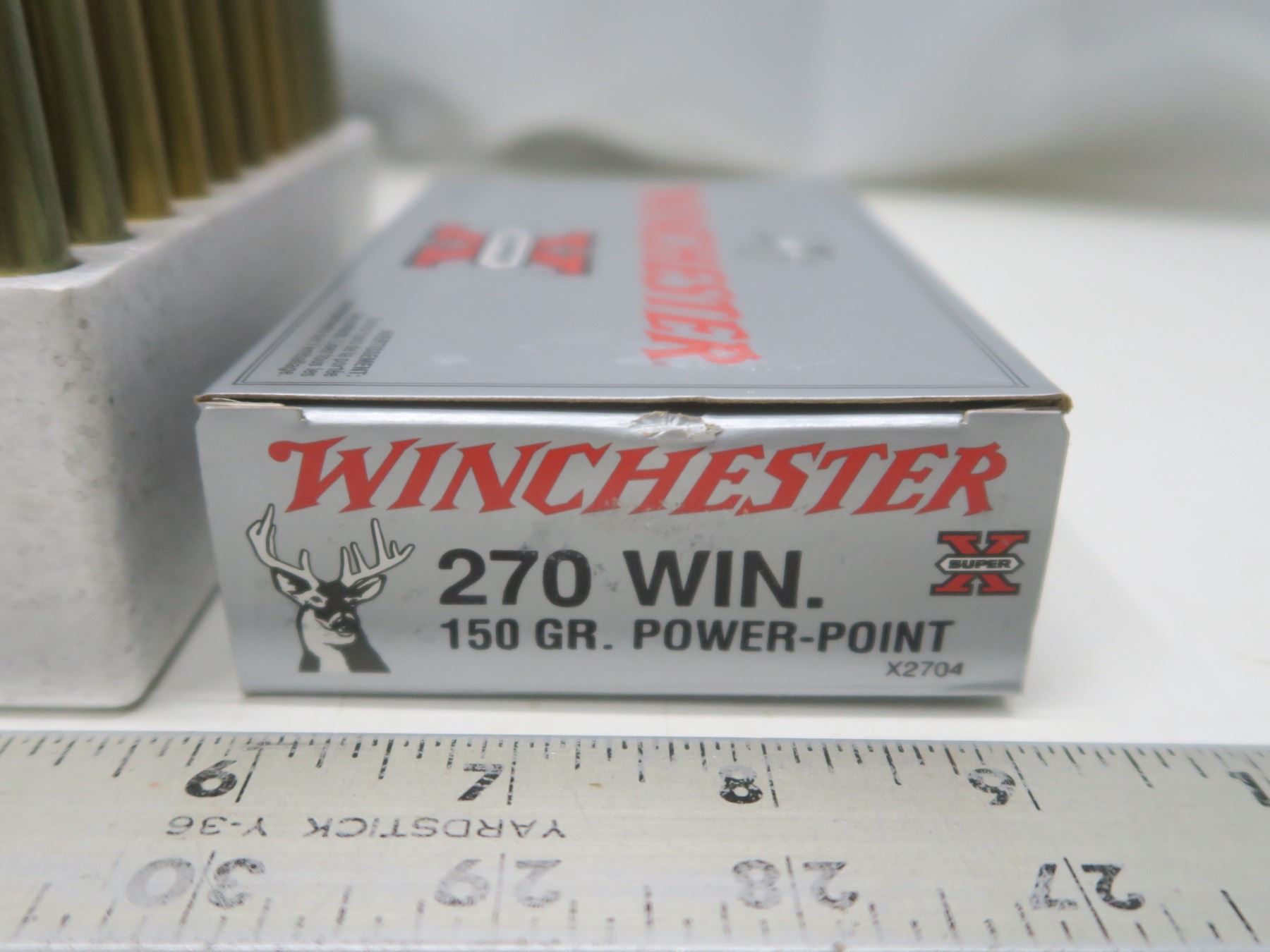 Winchester 270 win. 150gr. Powerpoint bullets box of 20 Schmalz Auctions