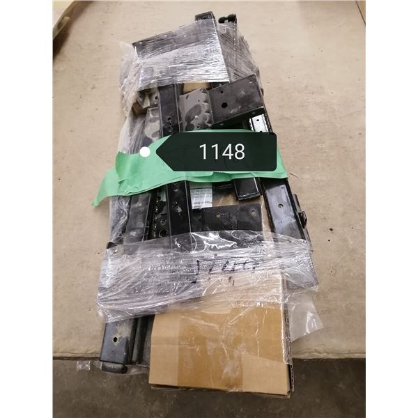 4 new batwing/flipper door hardware slides. 2 shorter & 2 longer sizes.