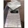 Image 1 : 12 pieces of 3mm glass 12 X 48 (used) & 3 pieces of 5mm angled glass corner shelves(new)