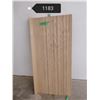Image 2 : 26” X 48” solid oak tambour