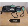 Image 1 : 3 office phones/ one with old roll type fax