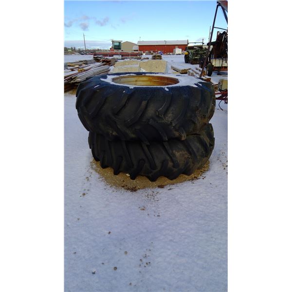 2 Goodyear 23.1-34  tractor tires