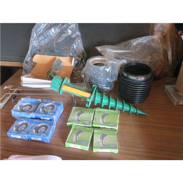 4 x Bearings / 4 x Oil Seals / o-Ring Covers / Plastic Drill Bit / Racking