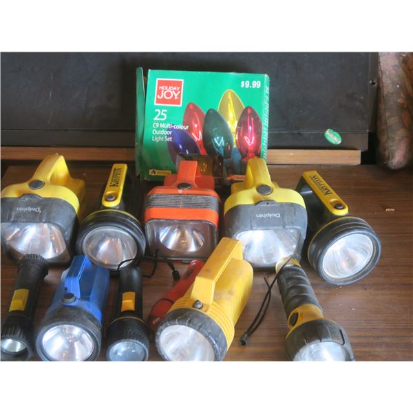 Lot of Assorted Flashlight