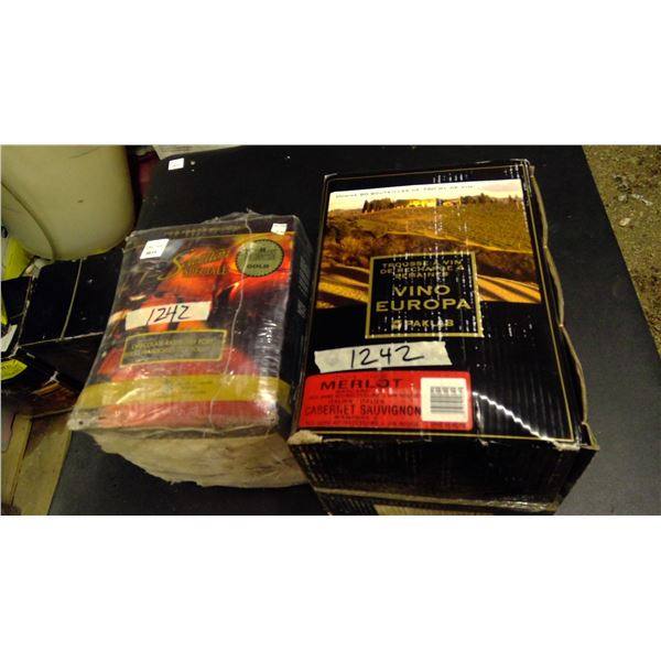 Wine making syrup ( 2 boxes)