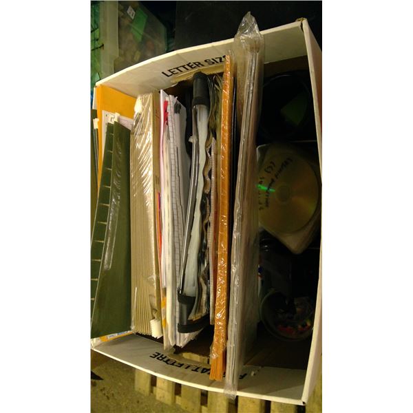 Box of Office Supplies